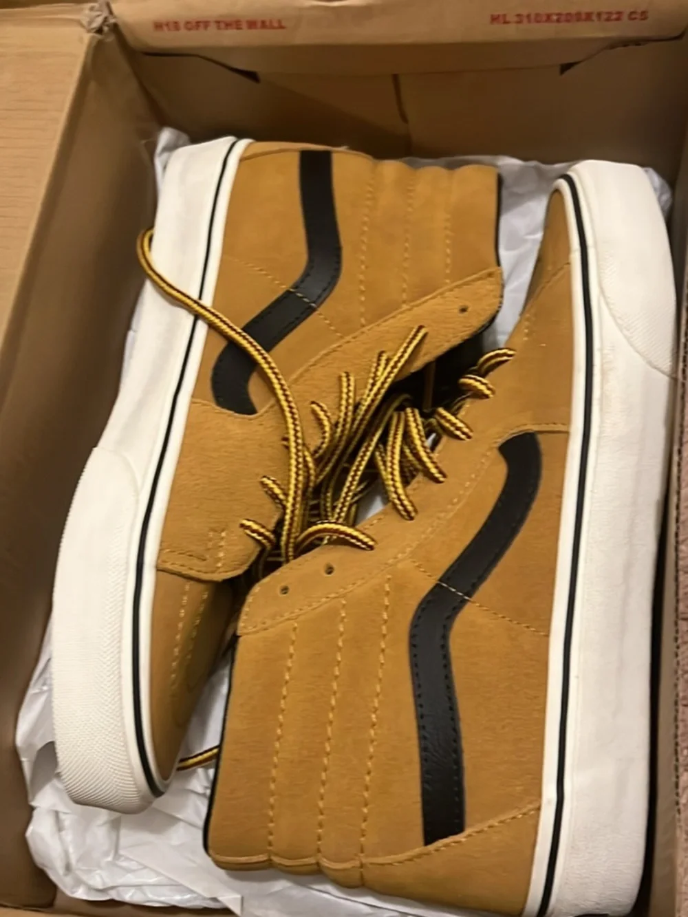 SK8-HI suede/tan - Picture 3 of 6